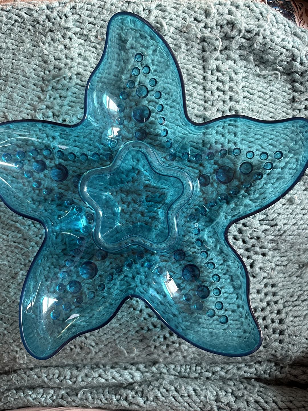 Tray for dips and snacks