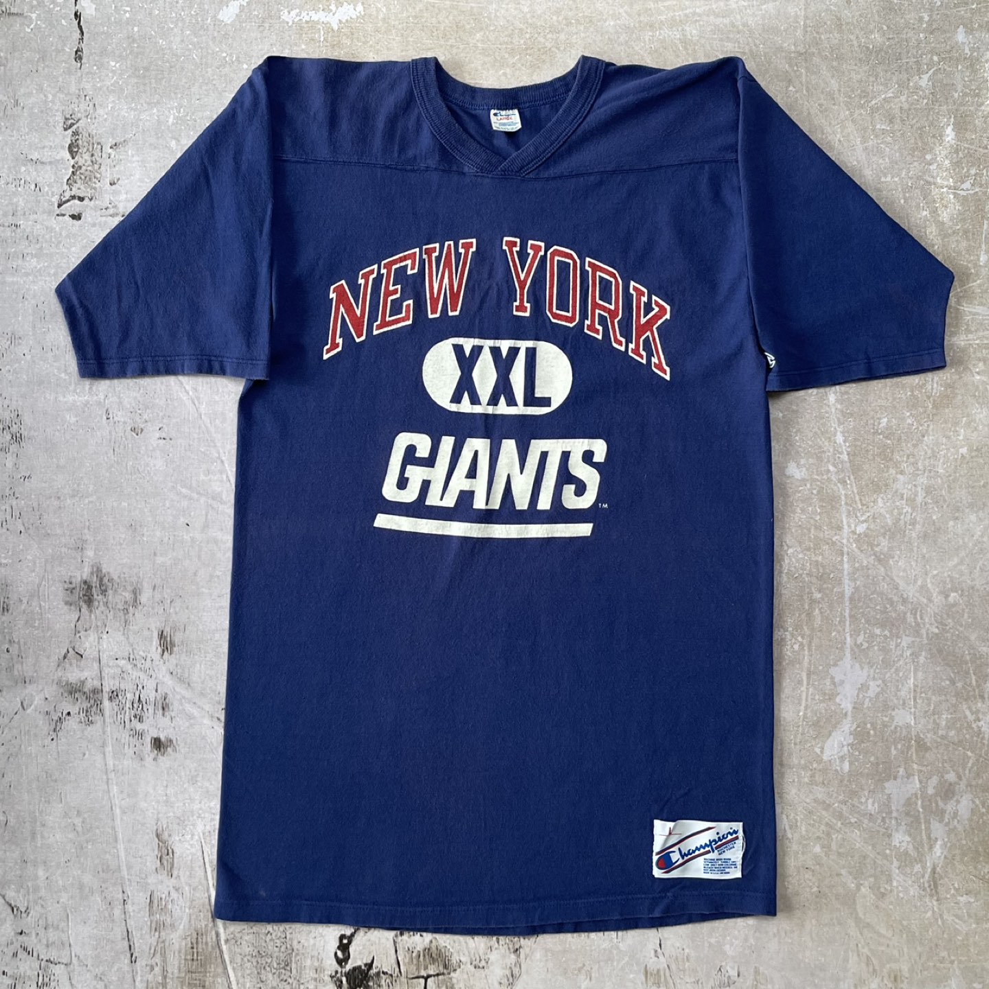 Vintage 80s Champion New York Giants Jersey T-shirt NFL
