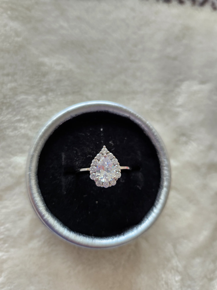 Cubic zirconia rings - photo 2