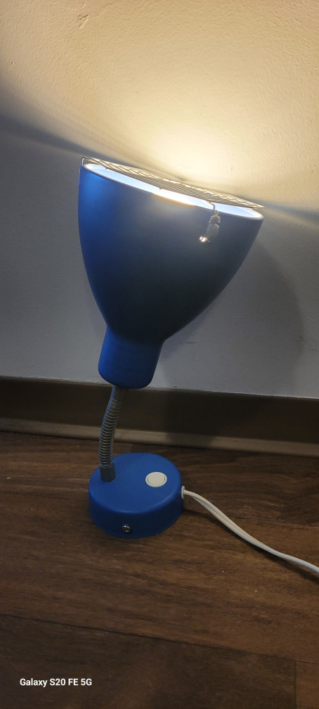 lamp  (with removable spider web design) - photo 2