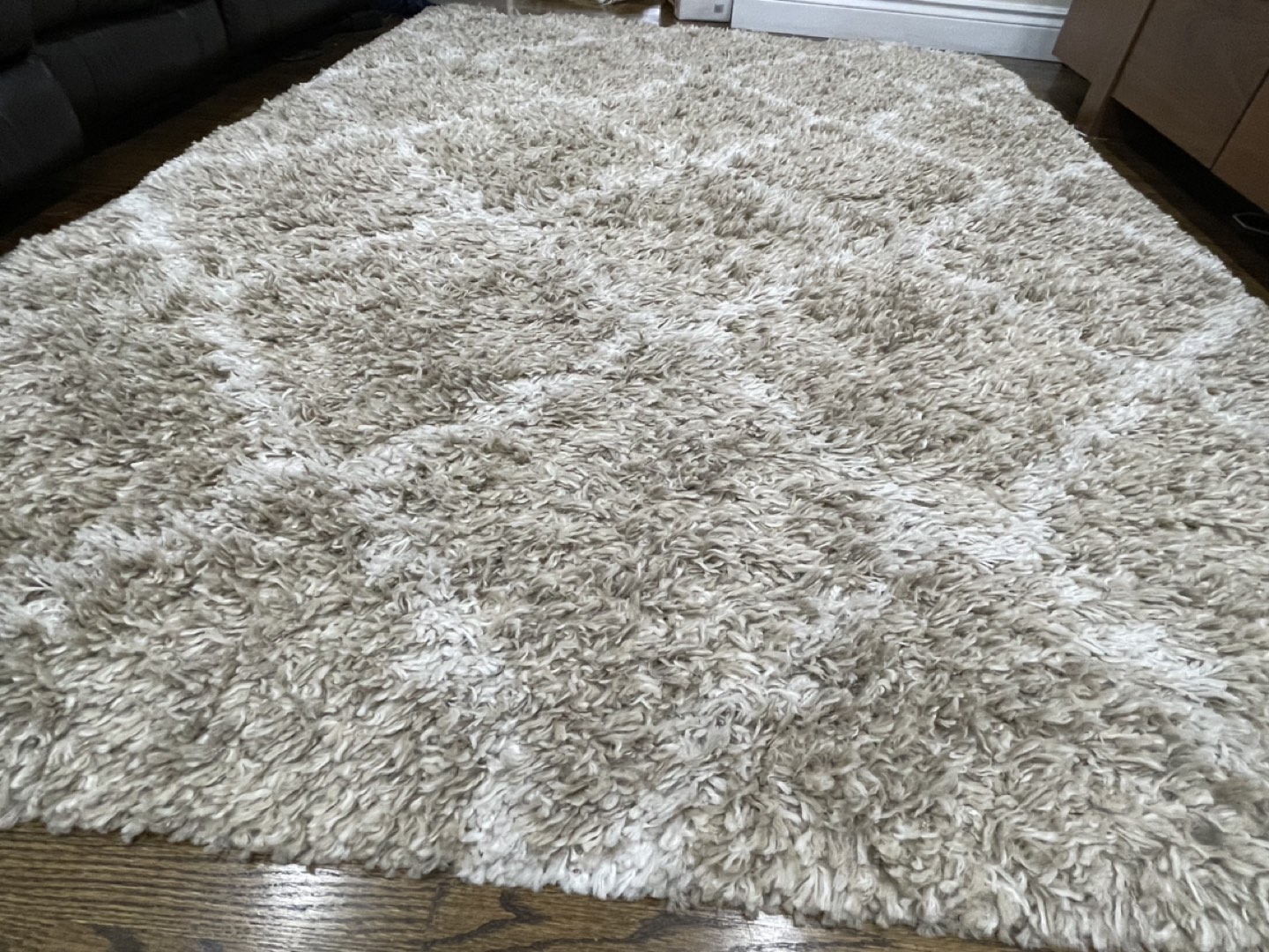 Area Rug Shag size 5ft 3in by 7ft 5inch - photo 4
