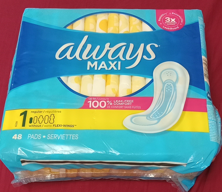 Always Maxi 48 size 1 pads without wings thumbnail