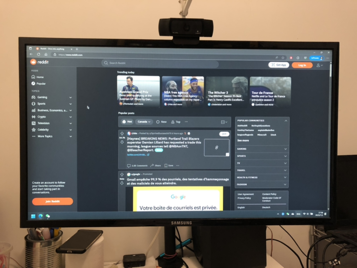 Samsung SF354 24" FHD 1080p 72Hz IPS LED Monitor HDMI VGA - photo 2