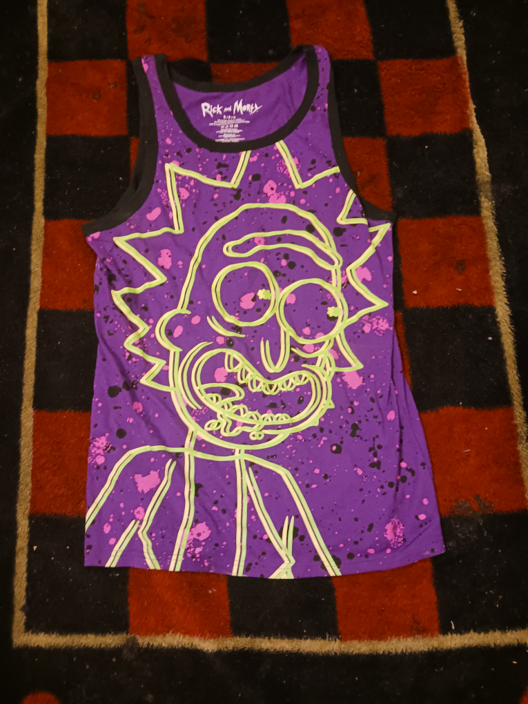 Rick and morty tanktop thumbnail