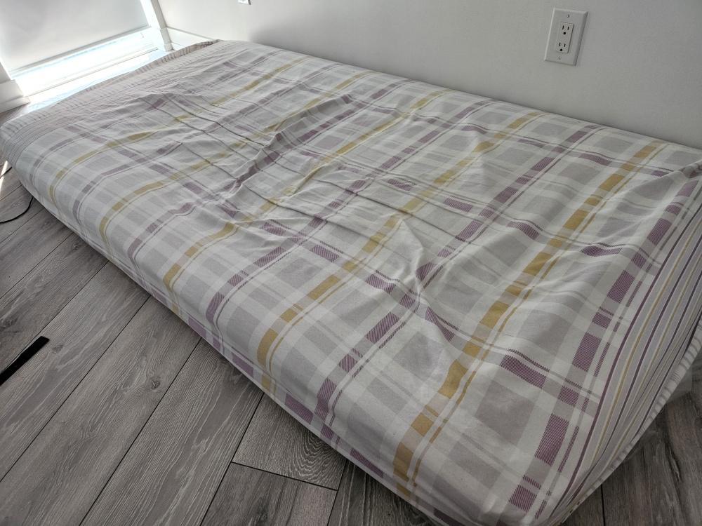Zinus 6 inch foam and spring mattress
