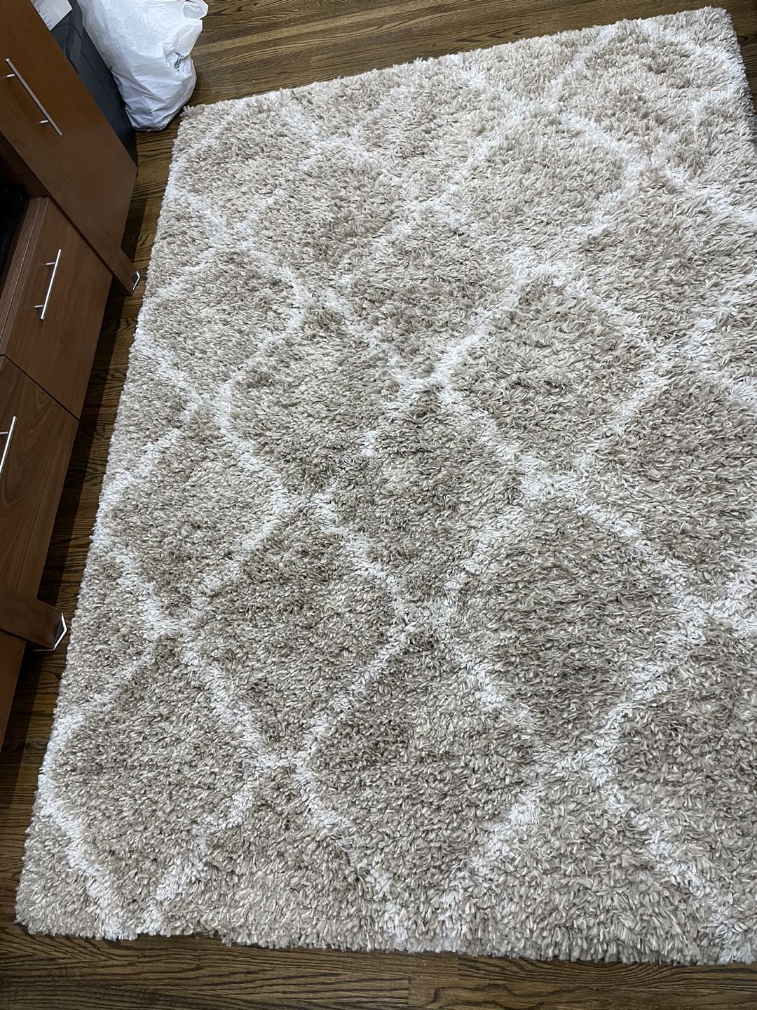 Area Rug Shag size 5ft 3in by 7ft 5inch - photo 3