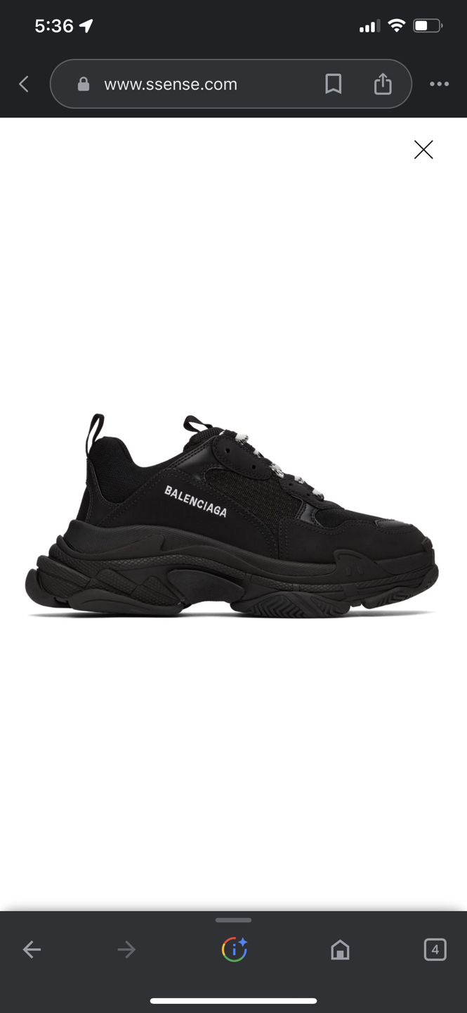 Balenciaga men shoes size 45 - photo 5