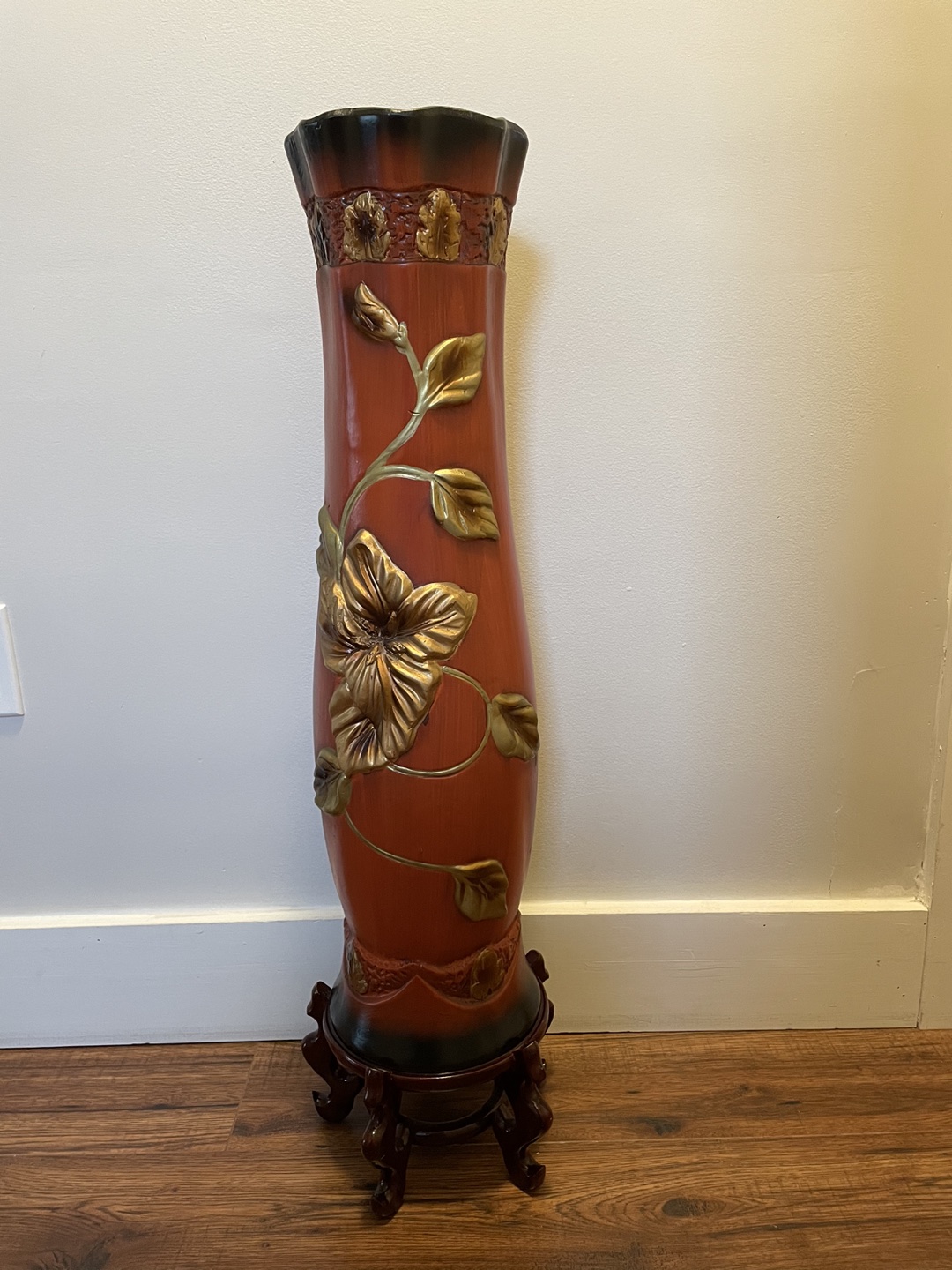 Large Vase with Stand