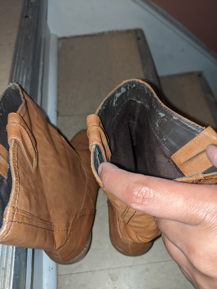 Brown Faux Leather Boots image indicator(5)