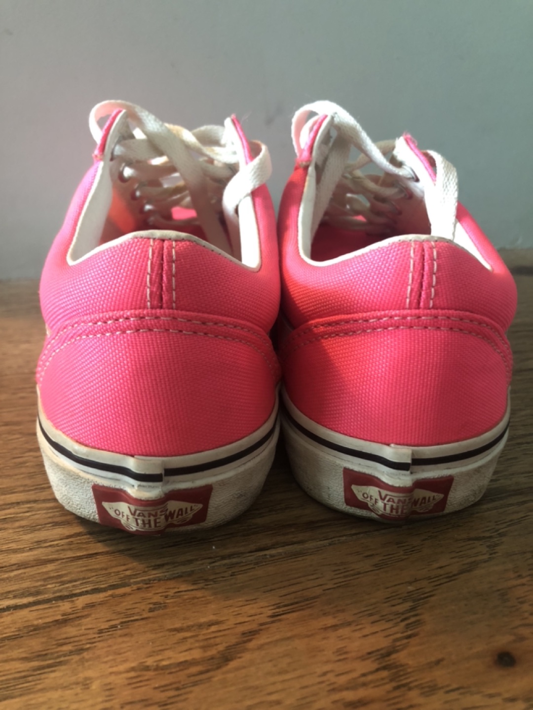 Vans women’s old skool pink shoes size 7.5 - photo 4