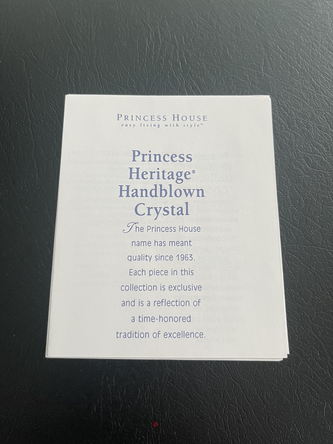 Princess House Handblown Crystal 2 Pc. Pillar Candleholders. image indicator(8)