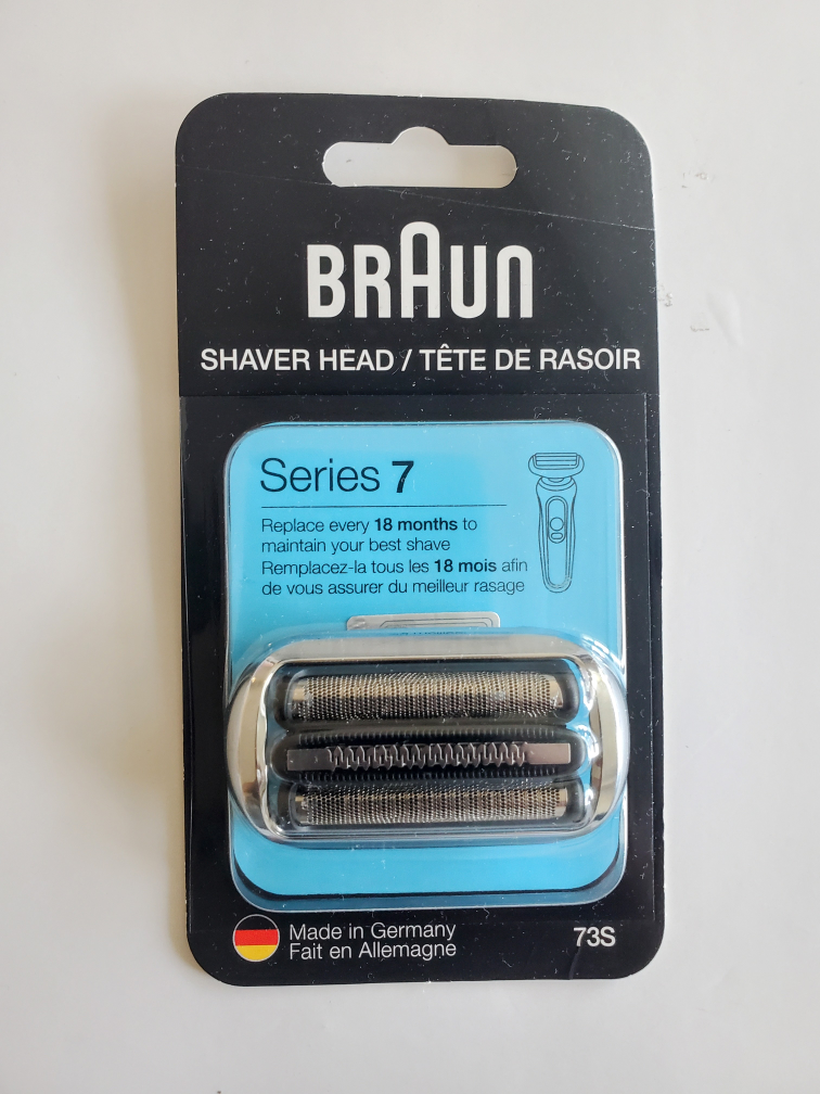 Braun Series 7 73s Electric Shaver Head, Silver (New Generation) thumbnail
