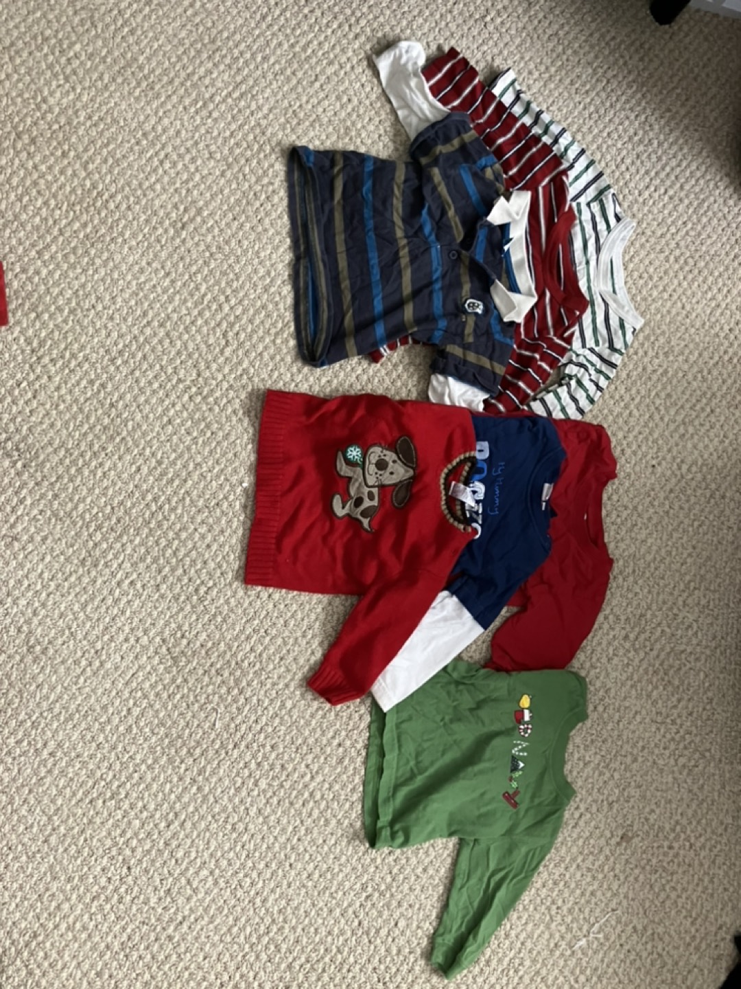 #FREECYCLE Well-loved Lot of various sizes baby clothes-boys - photo 2