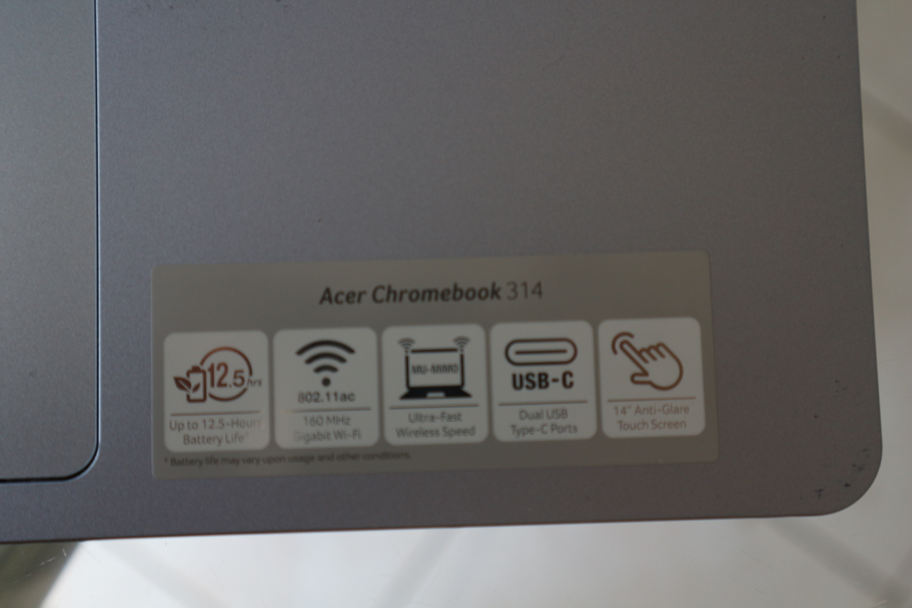 Acer Chromebook CB314-1HT-C367 14" FHD Touchscreen - photo 4