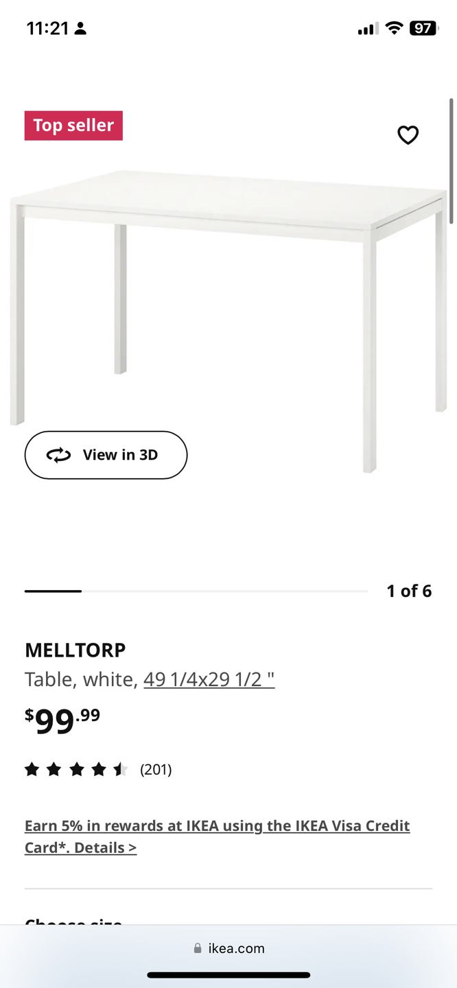Ikea table + 2 chairs - photo 2