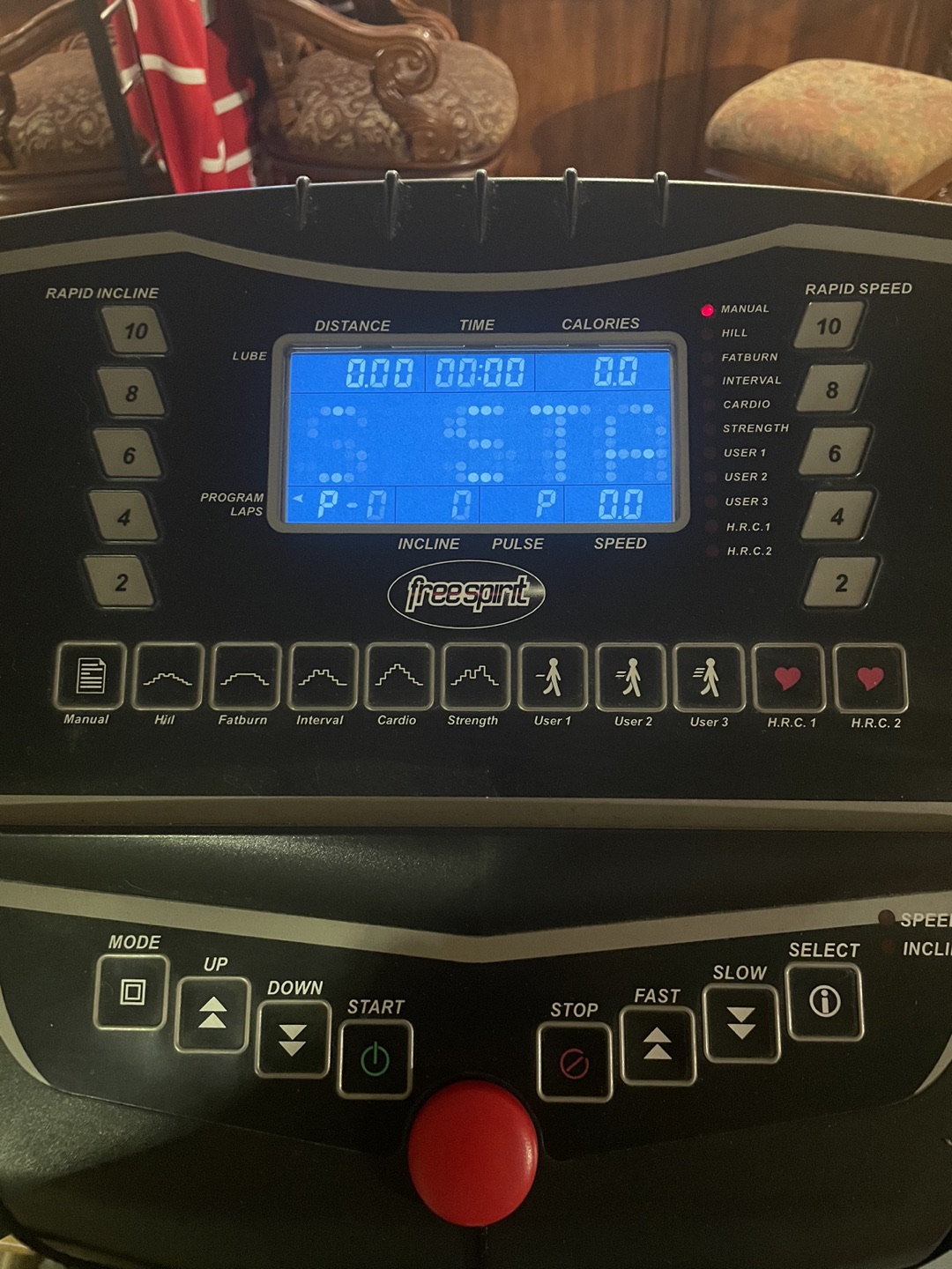 Freespirit Treadmill image indicator(3)