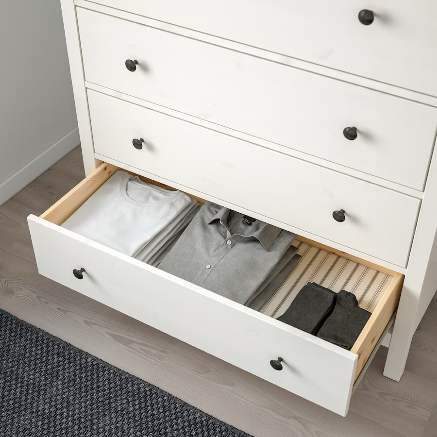 IKEA HEMNES 6-drawer chest, white - photo 2