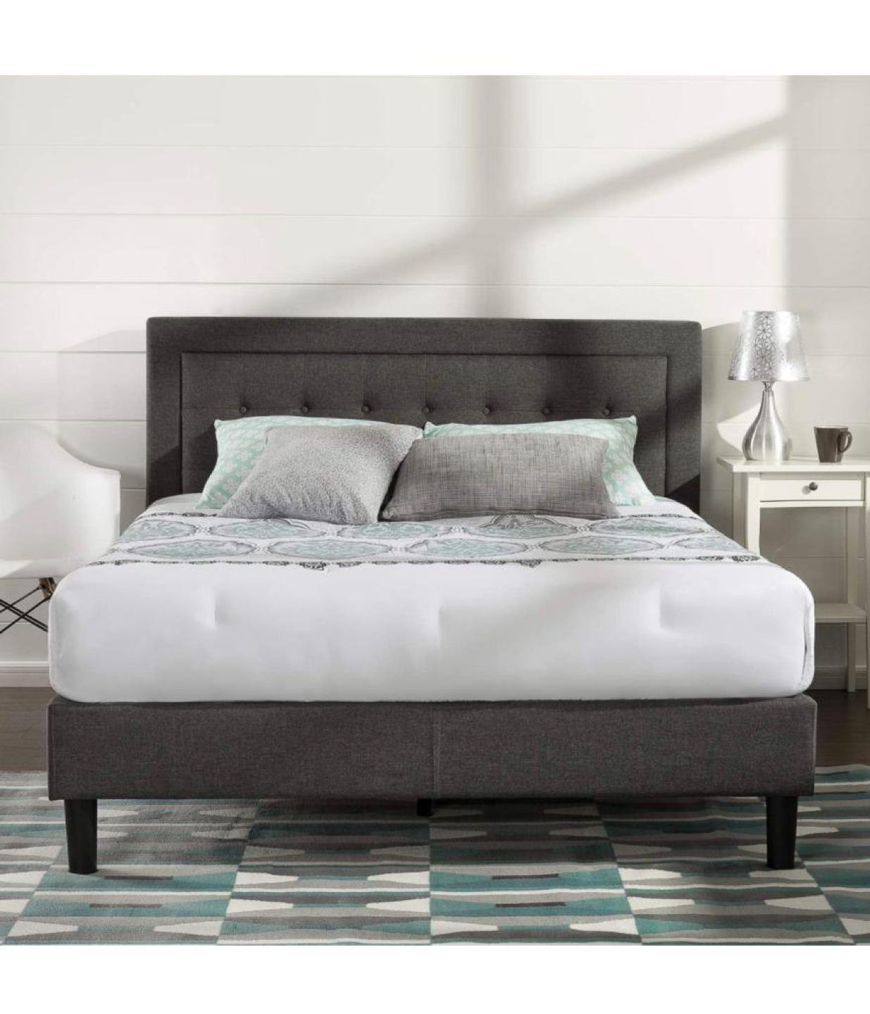 Zinus Dachelle Upholstered Platform Bed Frame - photo 3