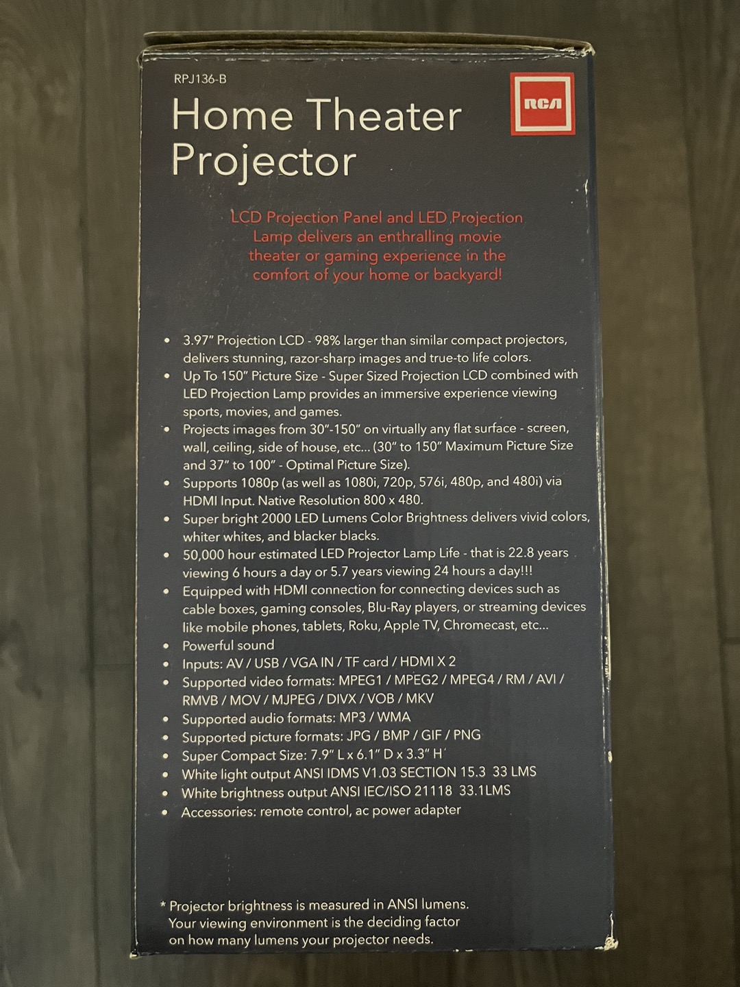Home Theatre Projector - photo 2