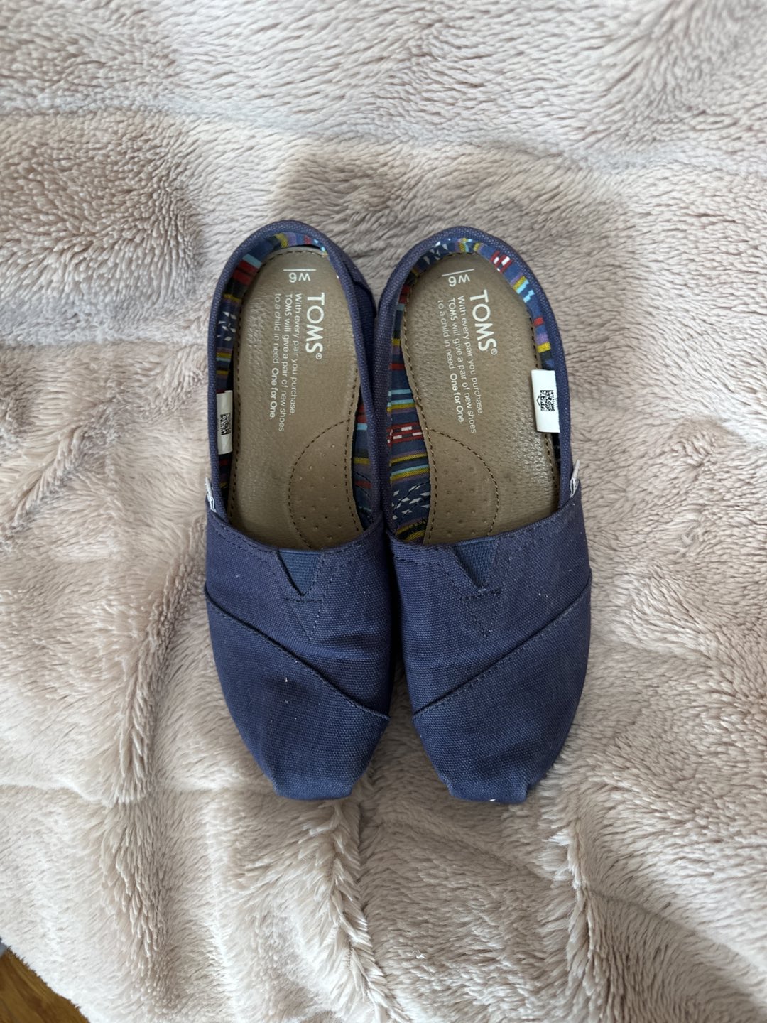 Navy Blue Toms W6 - photo 2