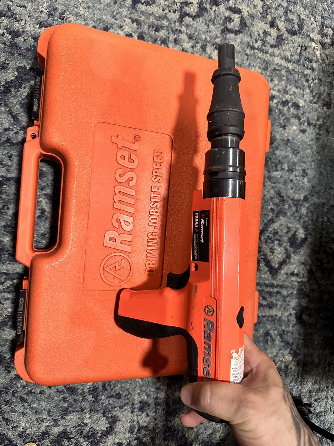Ramset Driving Jobsite Speed