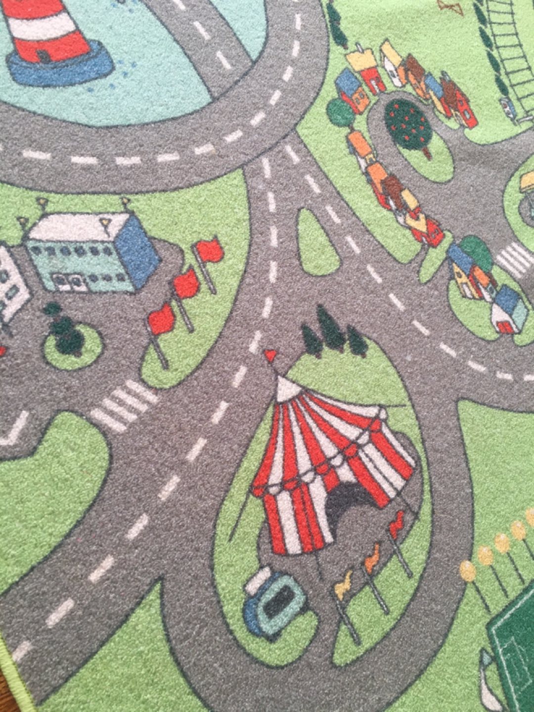 STADSDEL Rug IKEA, 130x133 cm (51 1/8x52 3/8 ") Kids carpet - photo 2