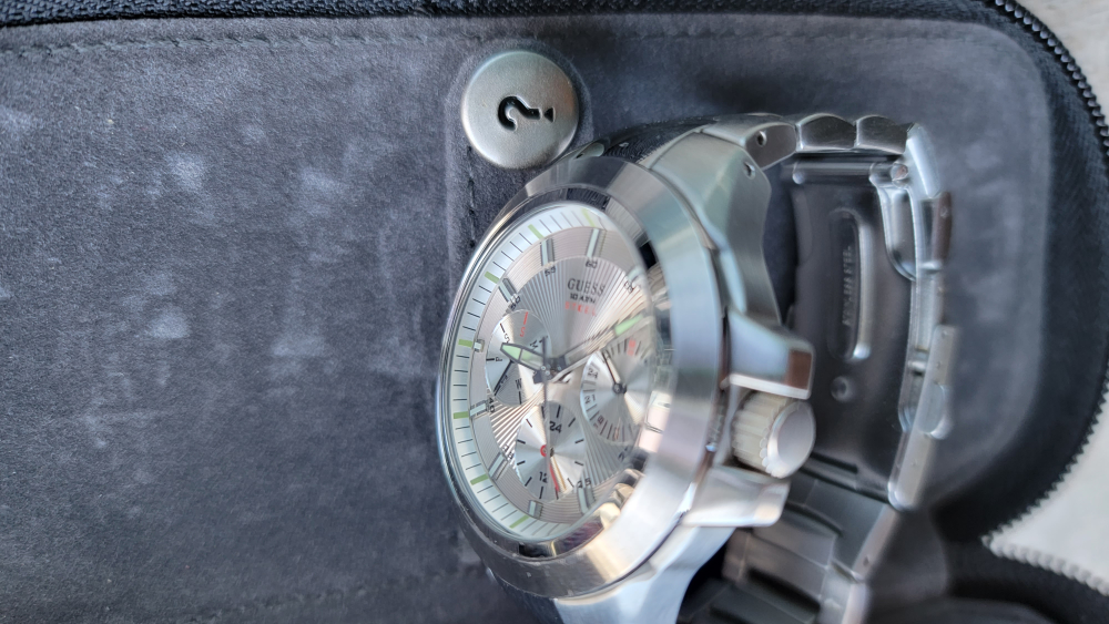 Vintage Guess Steel Watch "Water Pro" - photo 4