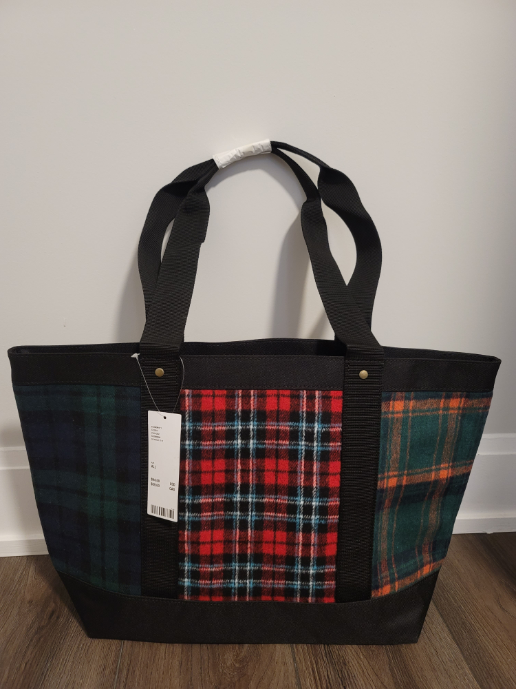 Urban Outfitters Patchwork Plaid Shoulder Bag thumbnail