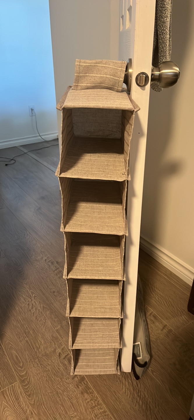 Closet organizer hanger
