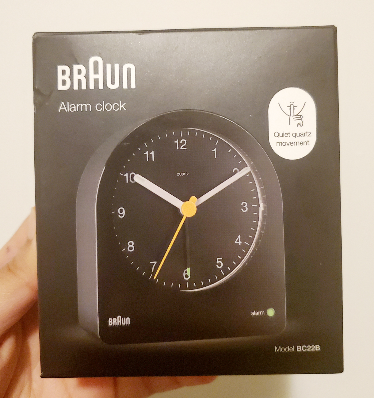 Braun Alarm Clock Model BC22B thumbnail