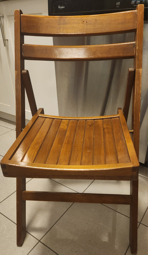 MID CENTURY FOLDING WPOD CHAIRS thumbnail