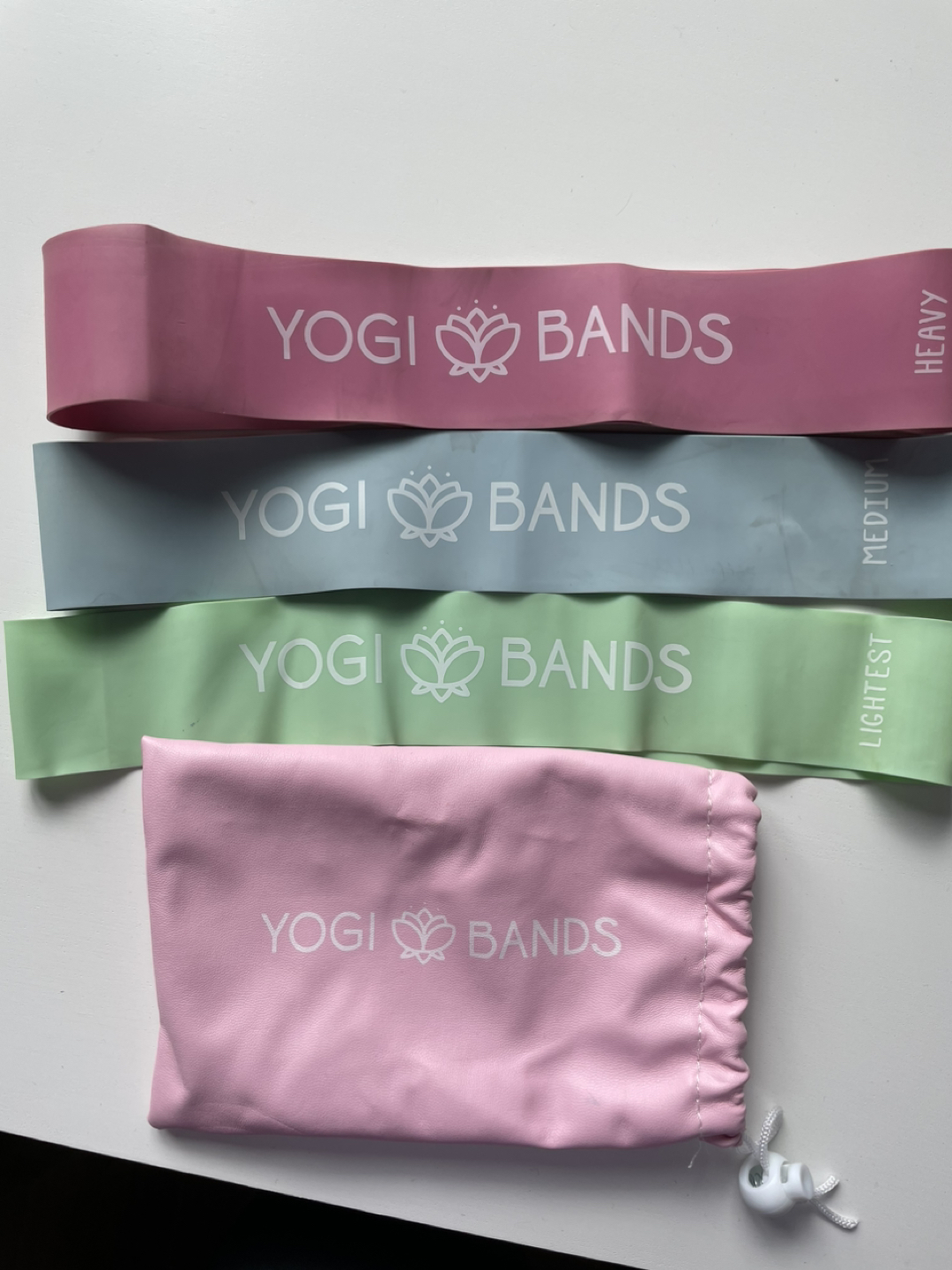 Yoga bands with a storage bag thumbnail