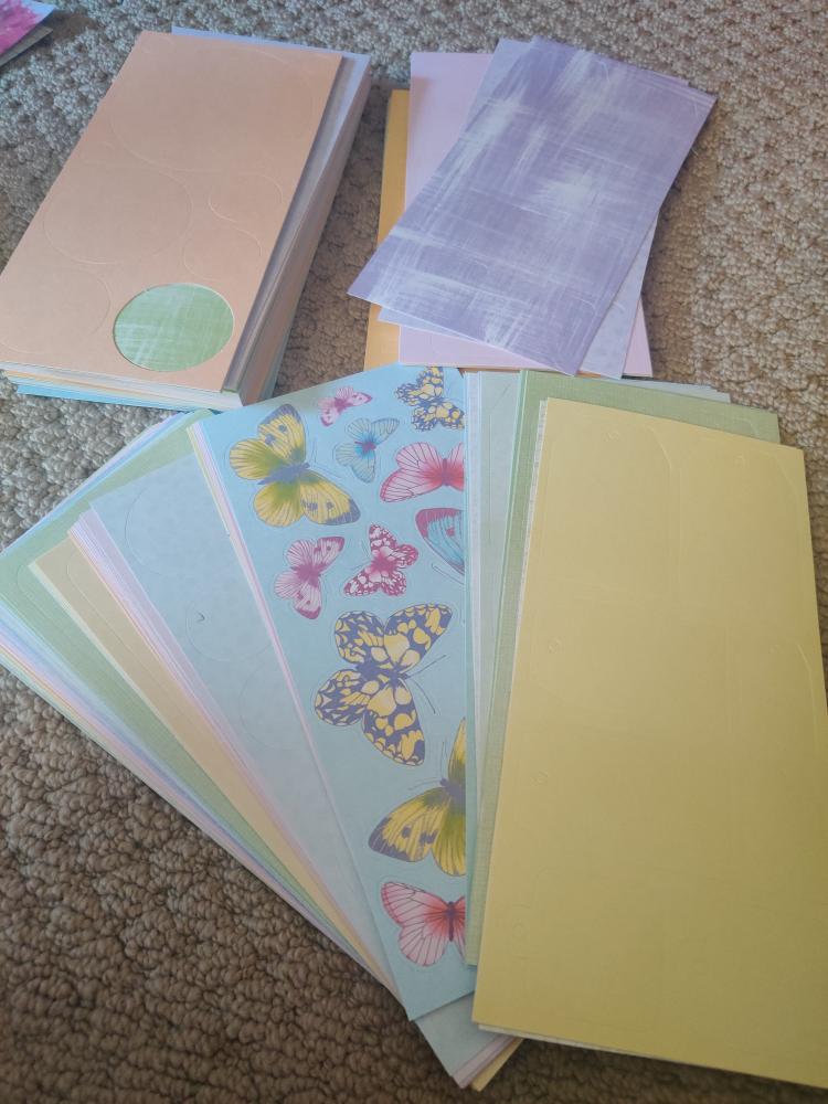 craft paper for scrapbooking #freecycle - photo 2