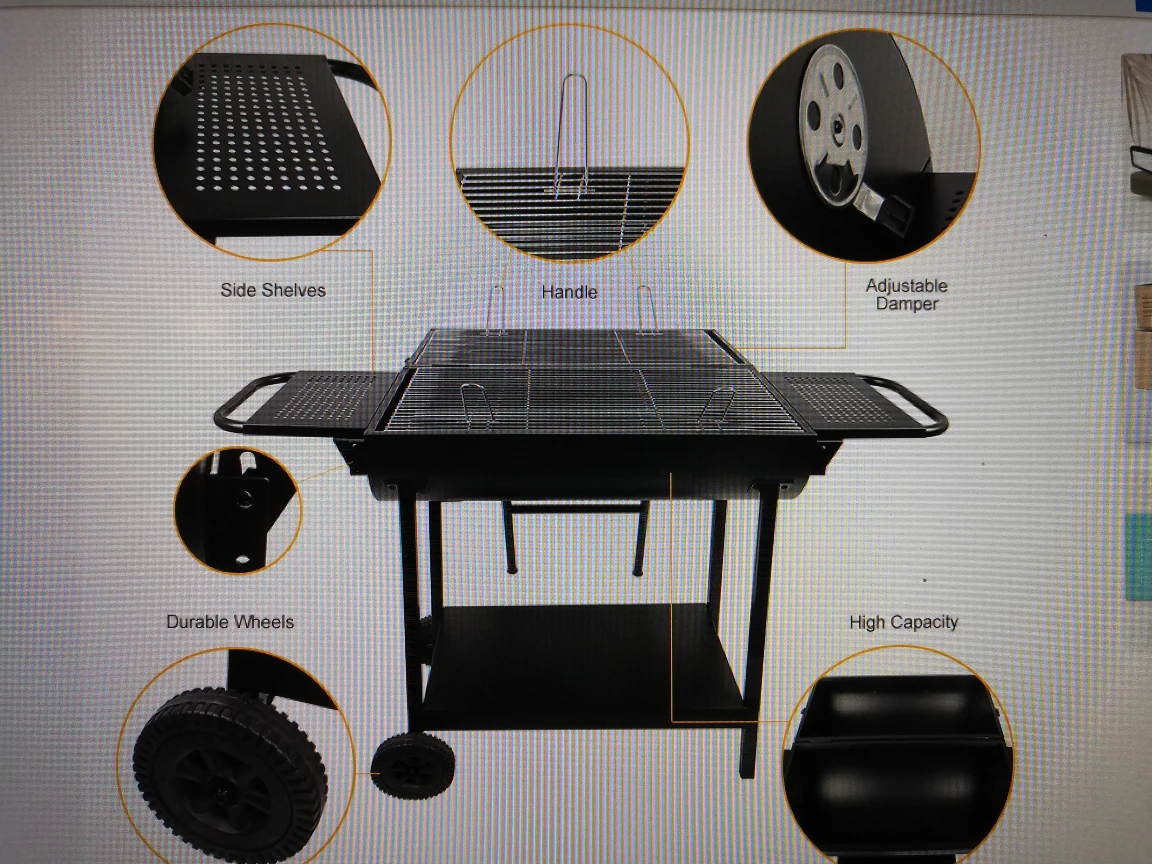 Charcoal BBQ grill - photo 3
