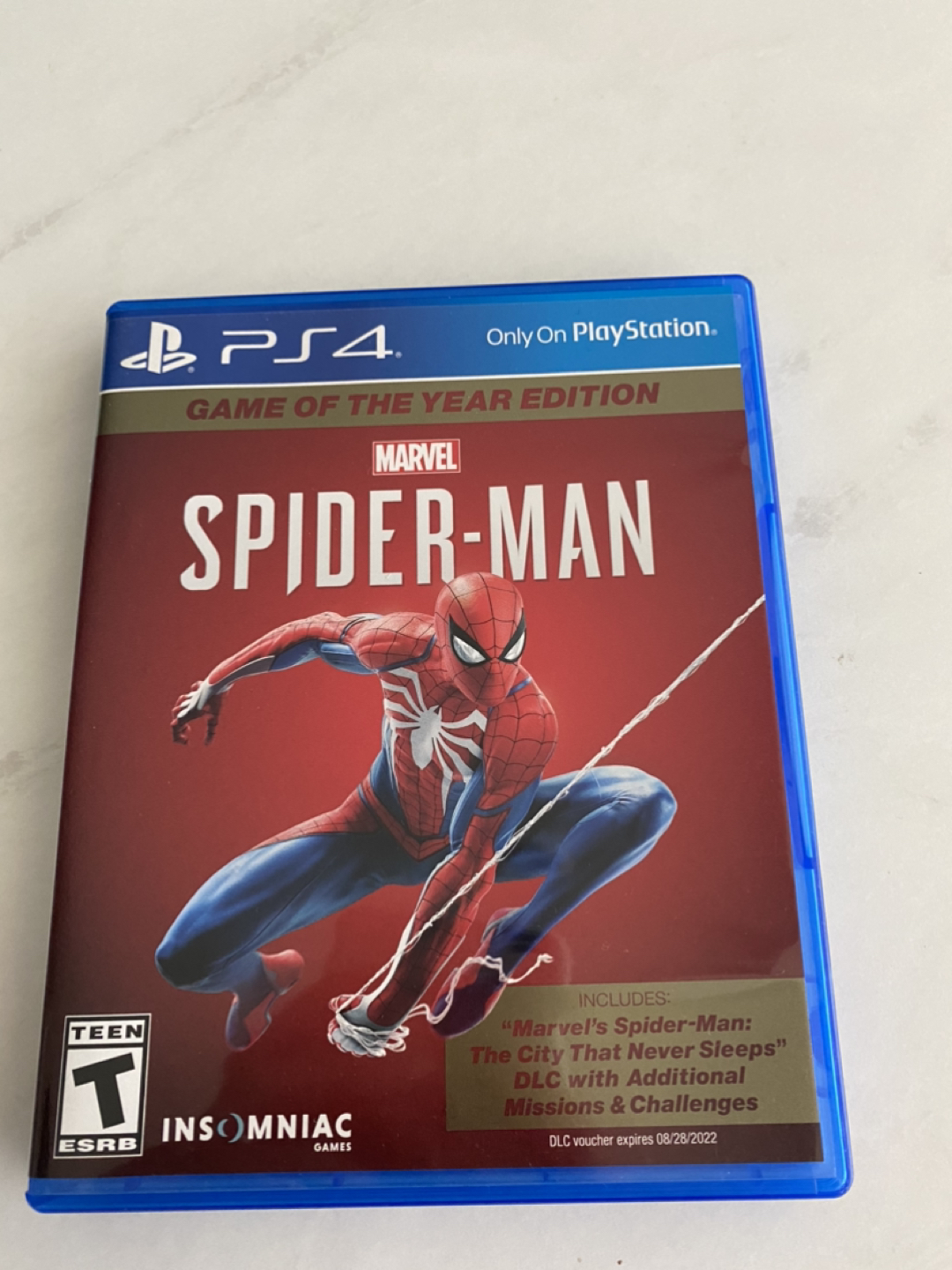 Playstation Spiderman game