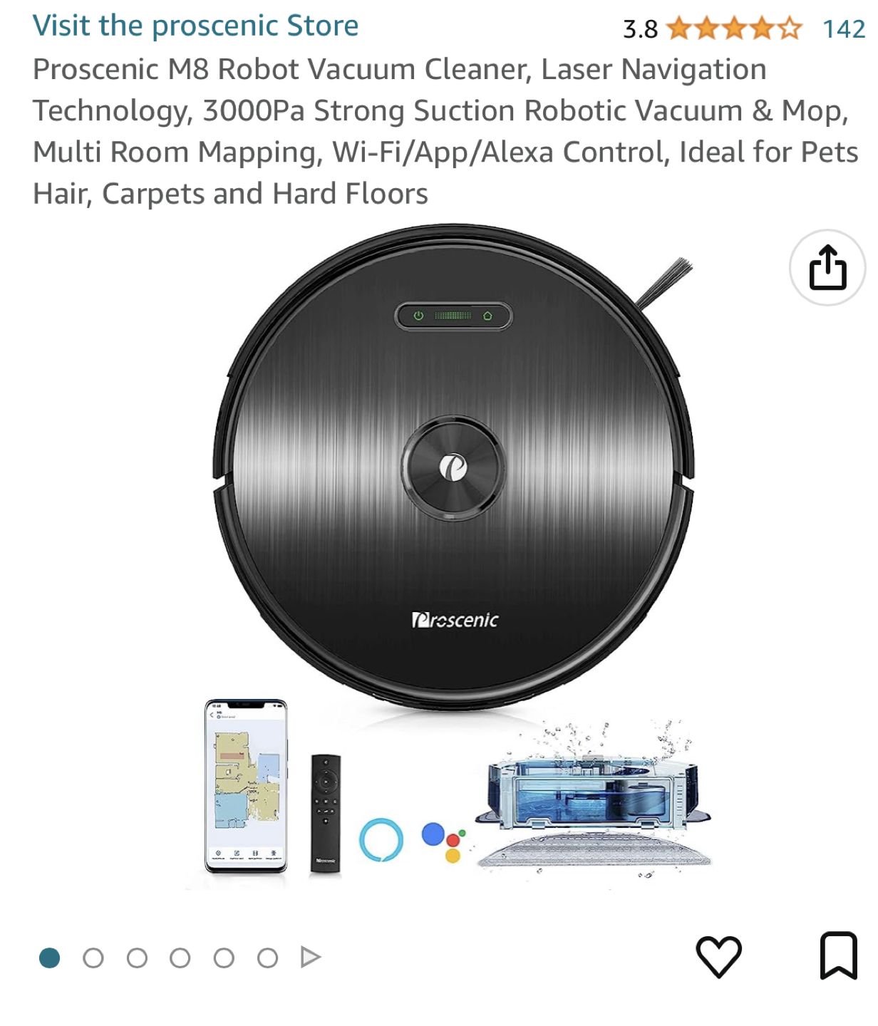 Proscenic Robot Vaccum