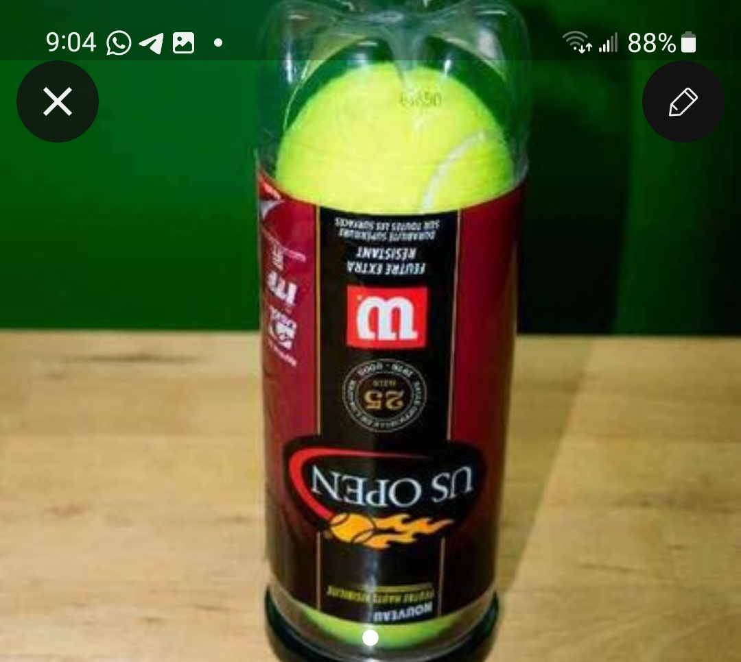 Wilson Us Open Tennis Ball pack of 3 balls