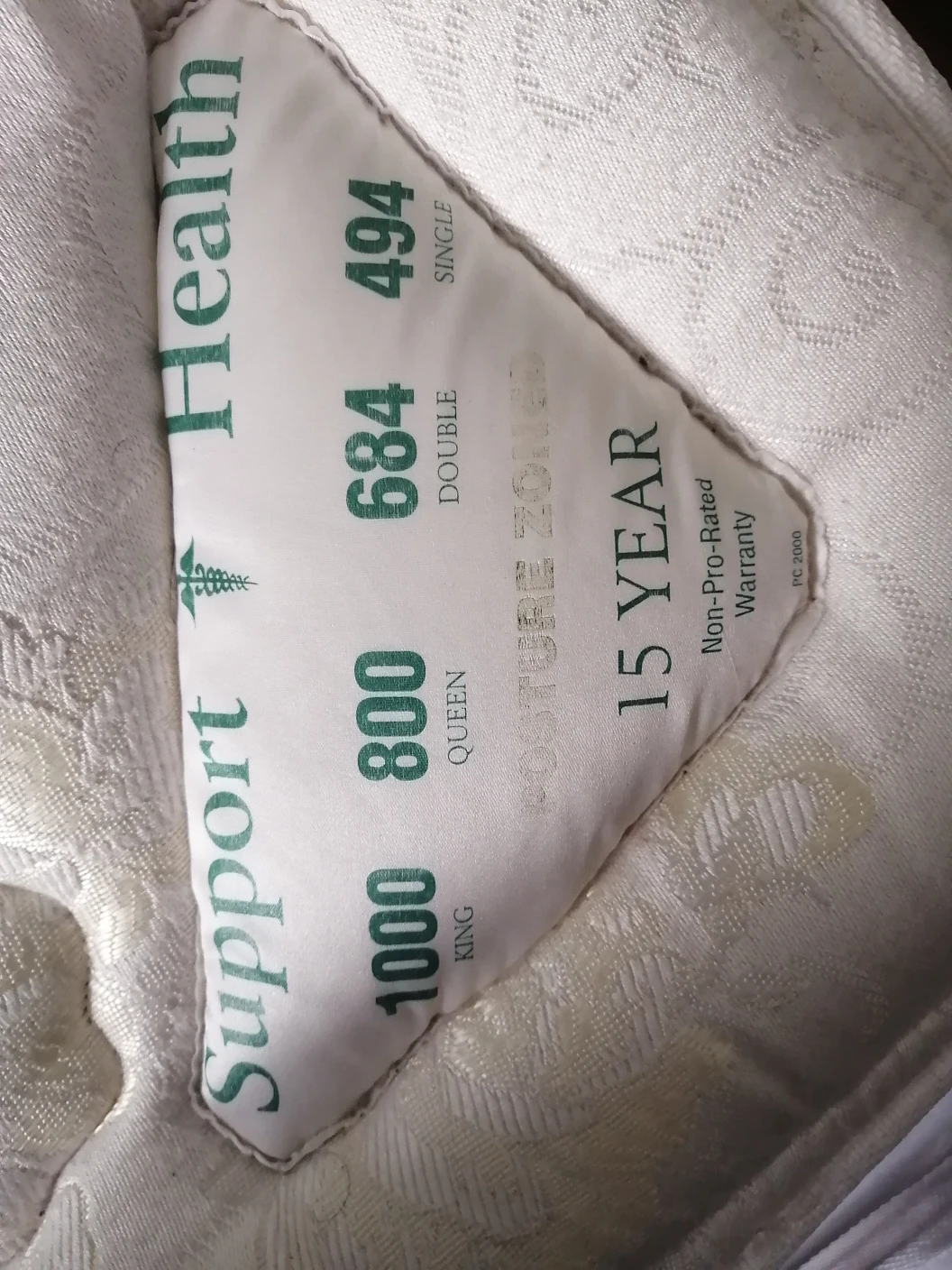 Excellent Posture Form Queen Mattress with box Spring - photo 2