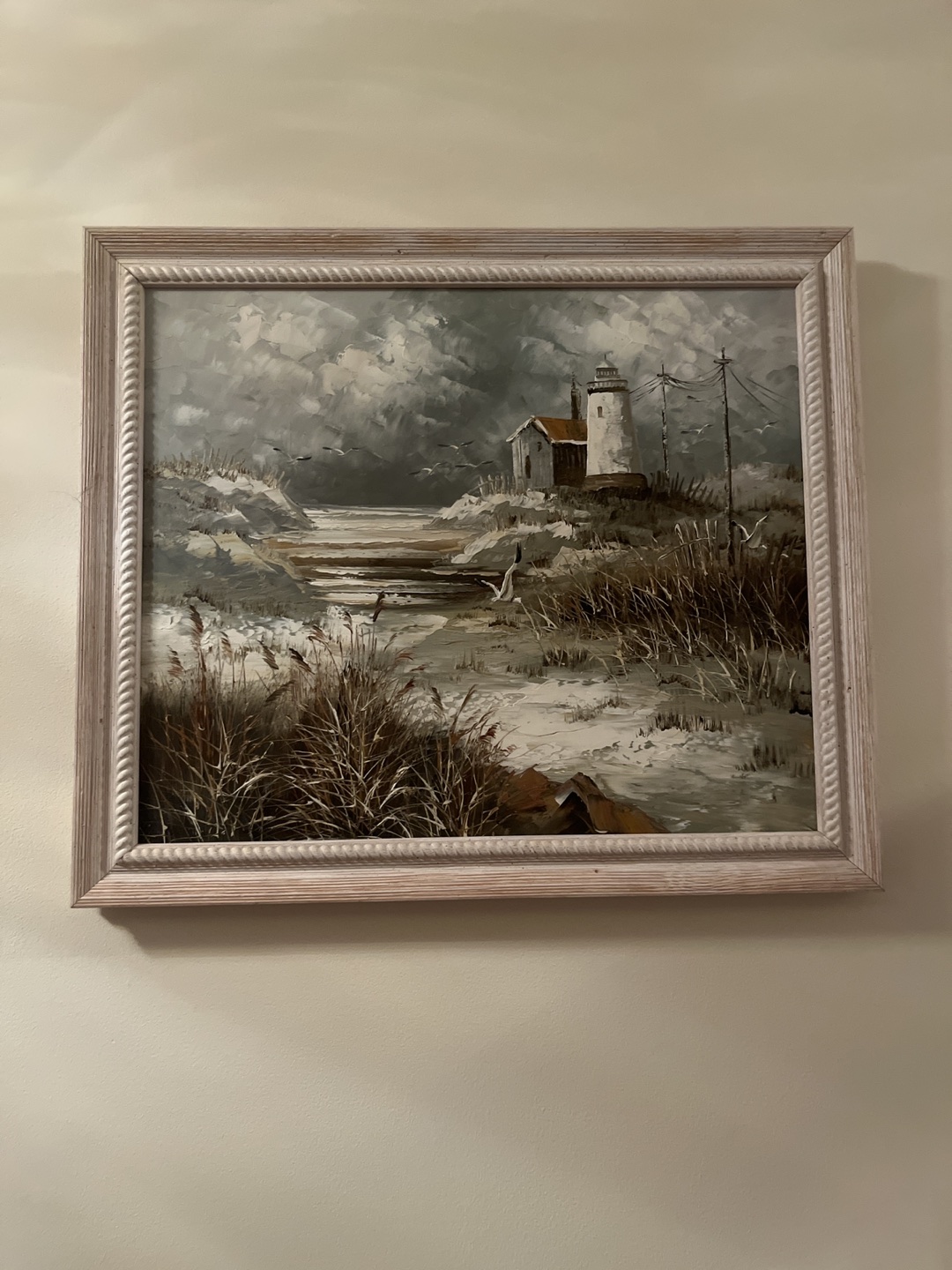 Oil painting with frame thumbnail