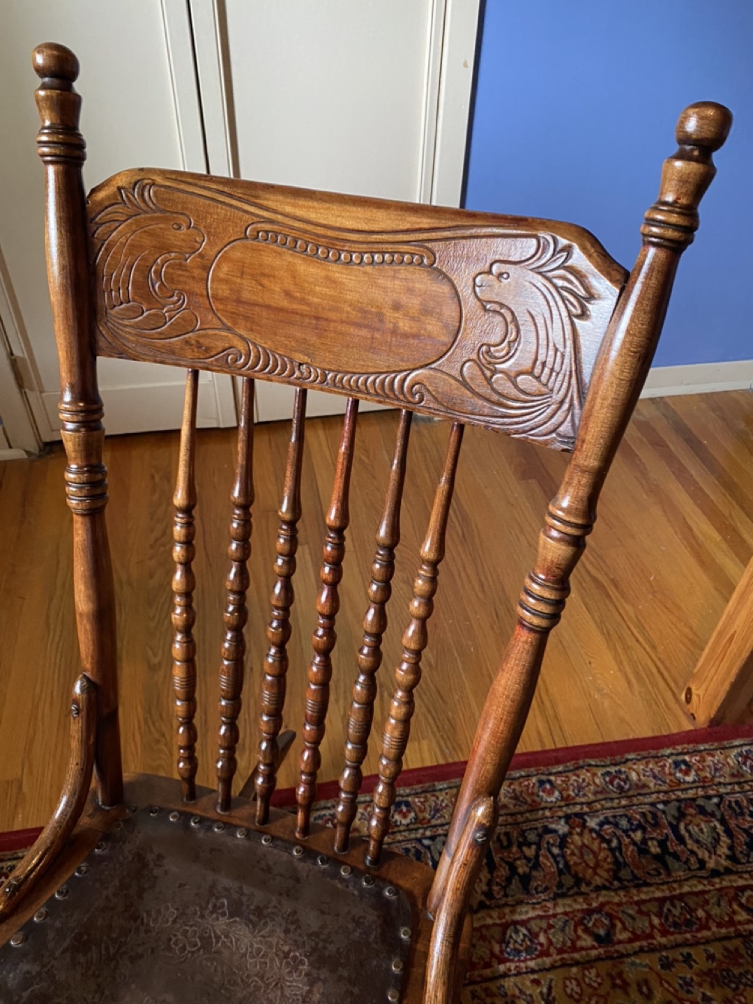 Antique rocking chair 1930s