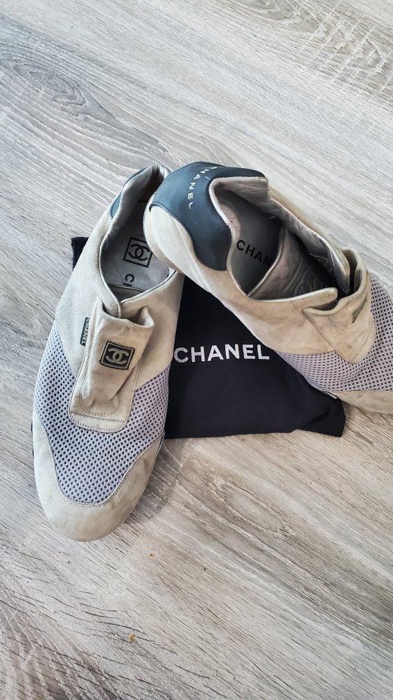 authentic chanel trainers  thumbnail