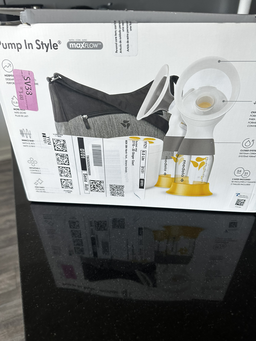 Medela breast pump image indicator(2)