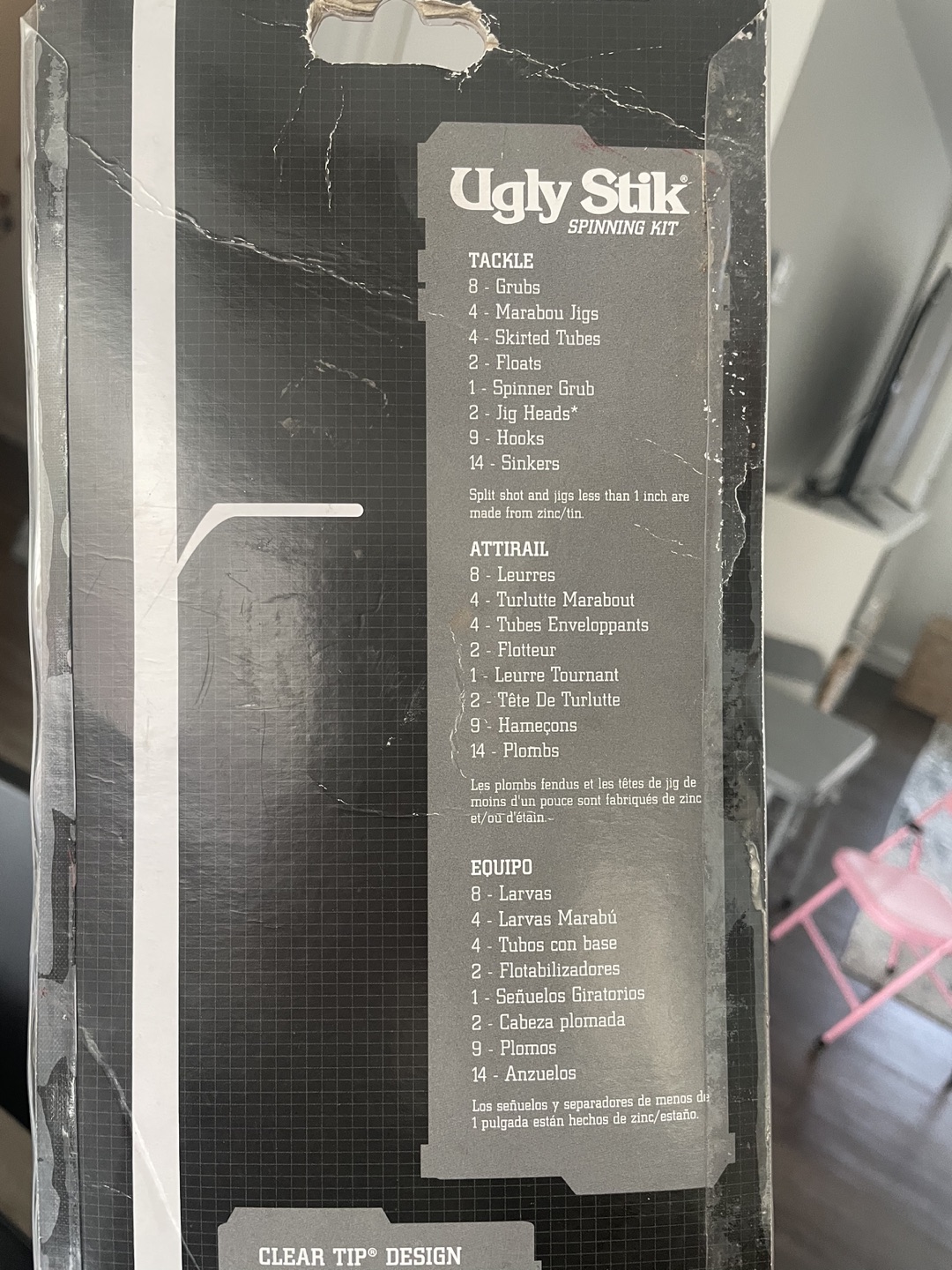 Ugly Stik Spincast Reel and Fishing Rod Combo with Tackle Kit image indicator(4)