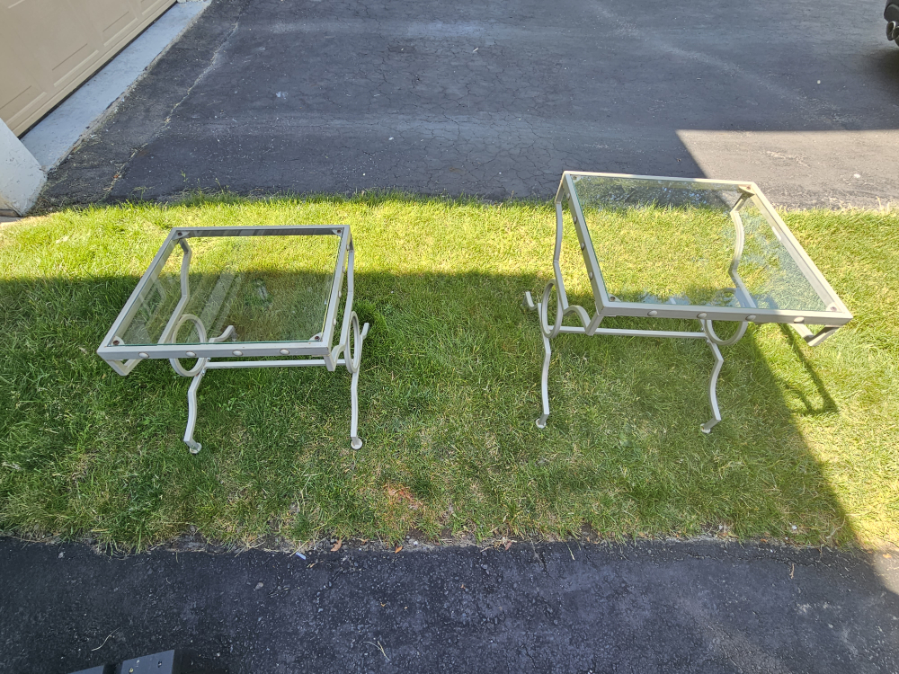 Patio Side Table Set - photo 2