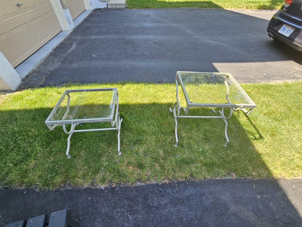 Patio Side Table Set - photo 3
