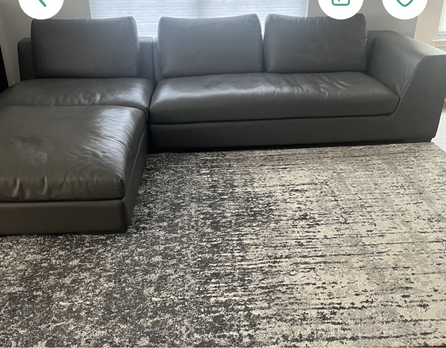 Genuine Leather Sofa