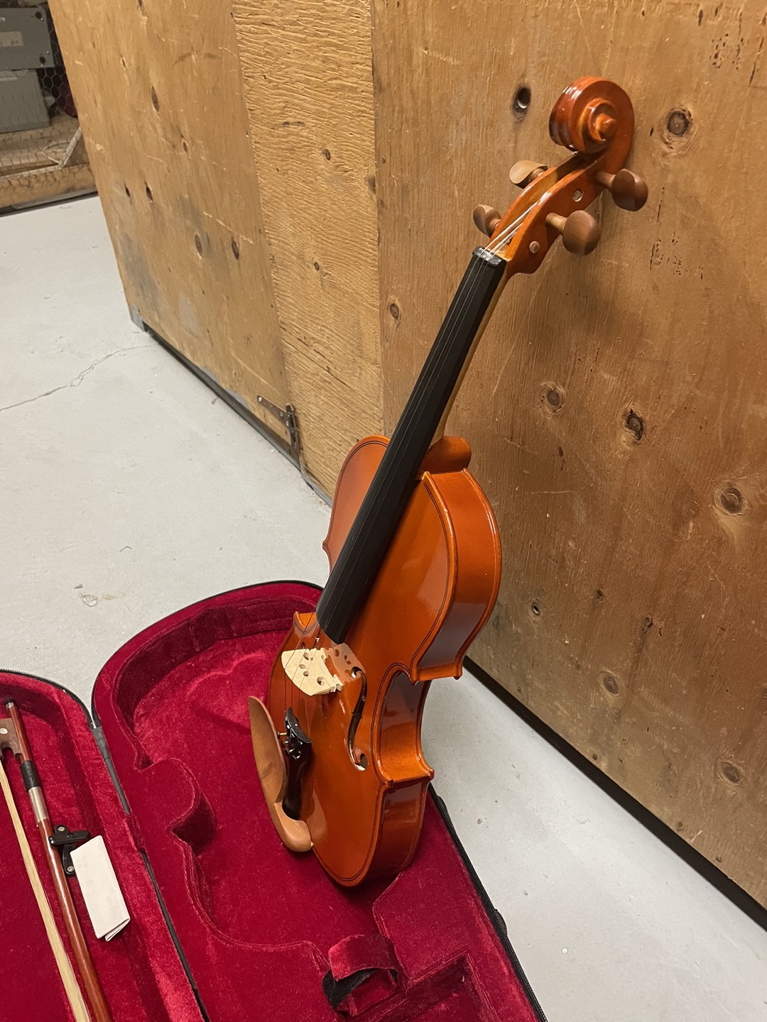 Violin with case - photo 5