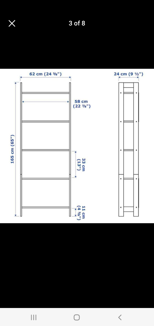 IKEA LAIVA Bookcase / Shelving Unit - photo 3