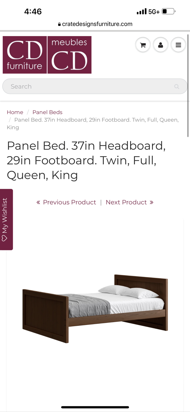 CD Furniture Solid Wood Bed Frame, ONLY UNTIL 24/07, worth $1300 - photo 4