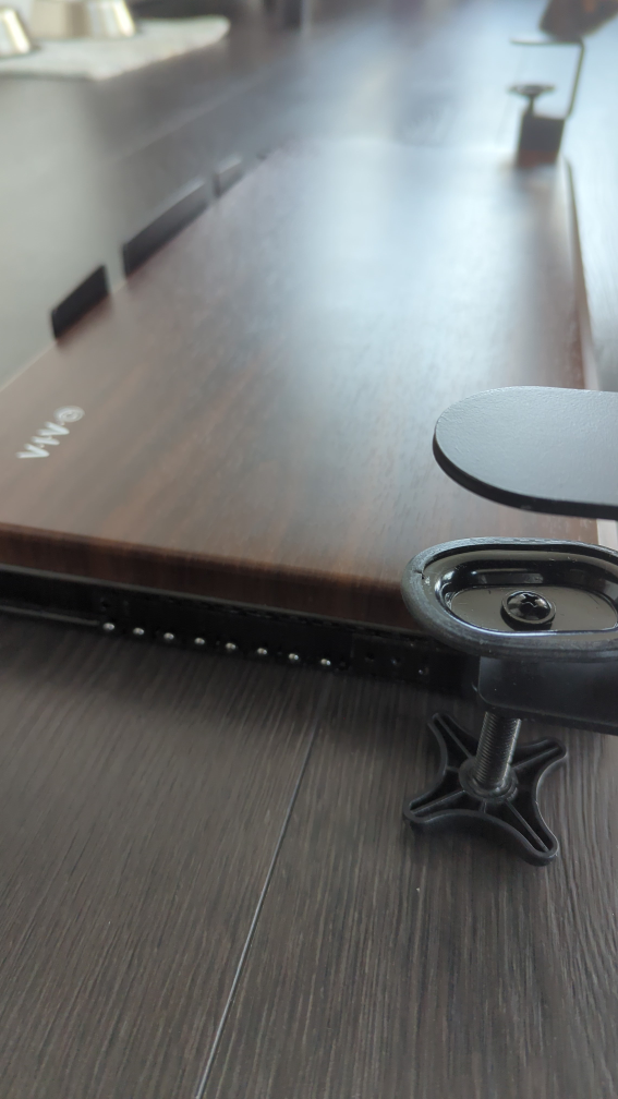 Clamp-on Keyboard Under Desk Mount Slider Tray - photo 2